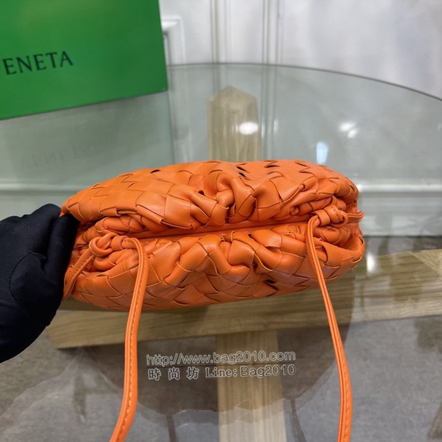 Bottega veneta高端女包 98061 寶緹嘉升級版小號編織雲朵包 BV經典款純手工編織羔羊皮女包  gxz1178